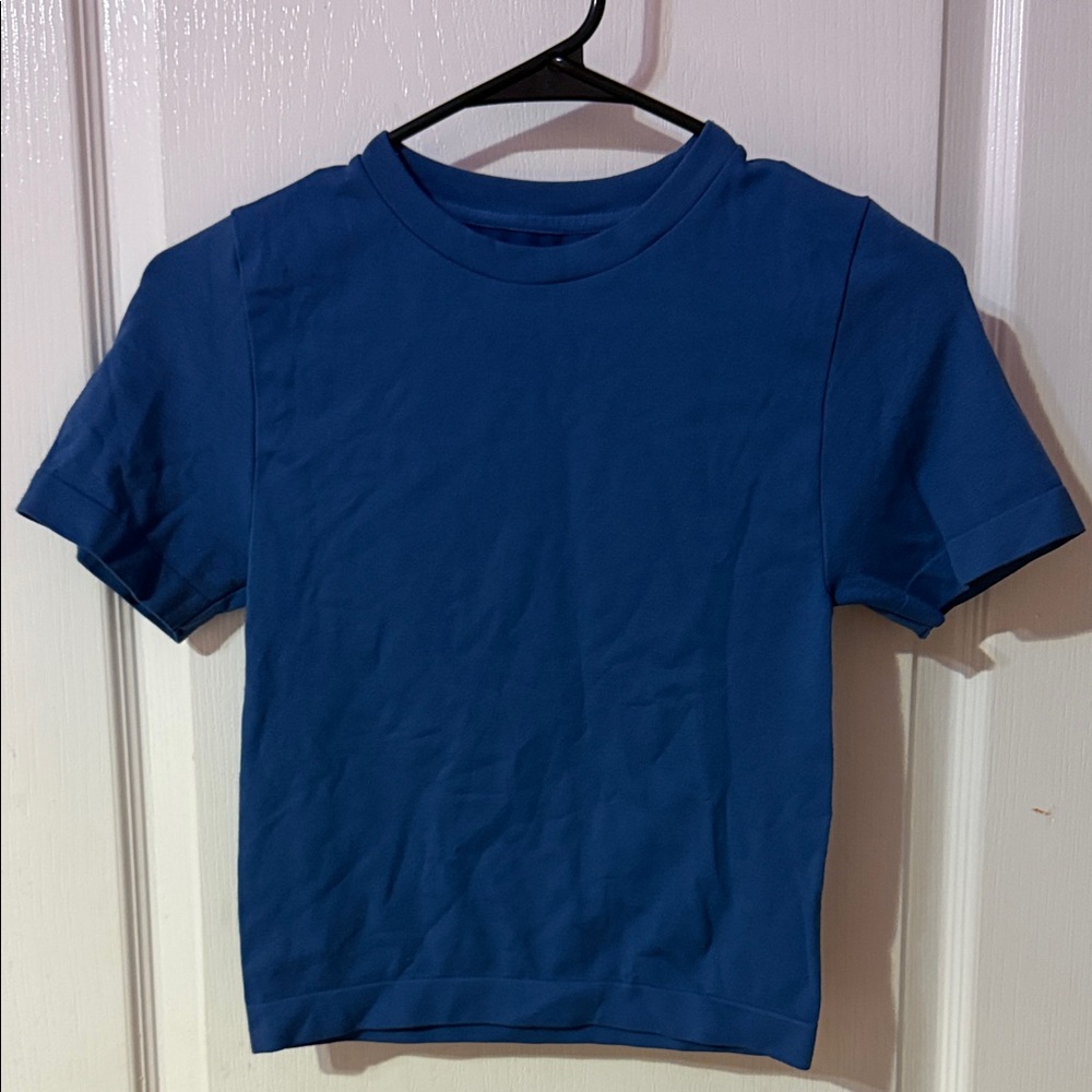 Shirt Sleeve Blue Tee